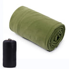 Fleece Sleeping Bag – 180x80cm Thermal Liner for Outdoor Camping and Travel