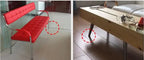 Round Steel Pipe End Caps – Protective Tubing Inserts for Furniture Legs