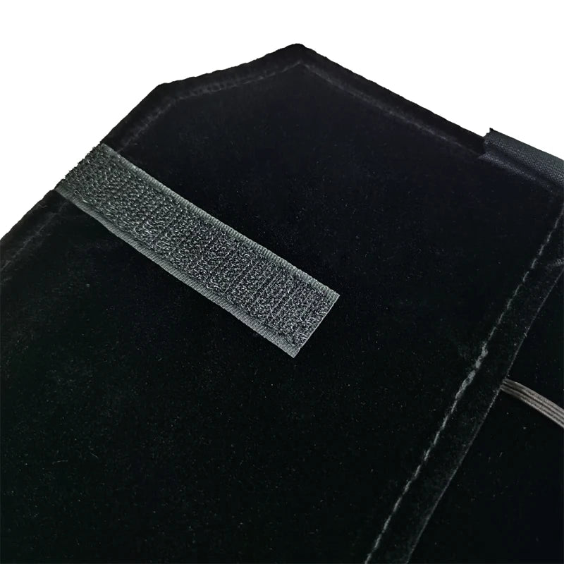 Velvet Watch Roll Bag – Portable Jewelry Organizer for Travel Storage