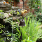 Ceramic Bird Figurines – Porcelain Magpie Sparrow Set for Home Decor