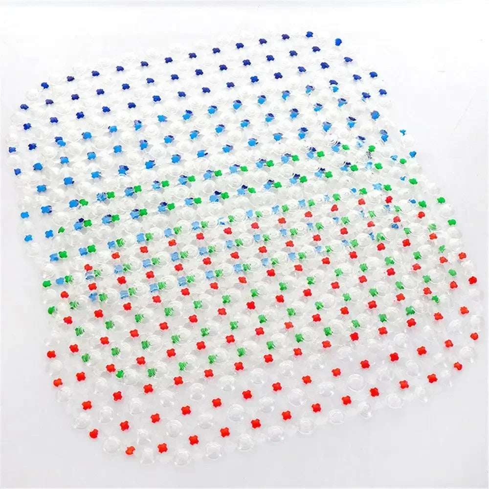 PVC Anti-slip Bath Mat – Massage Shower Pad for Bathroom Safety