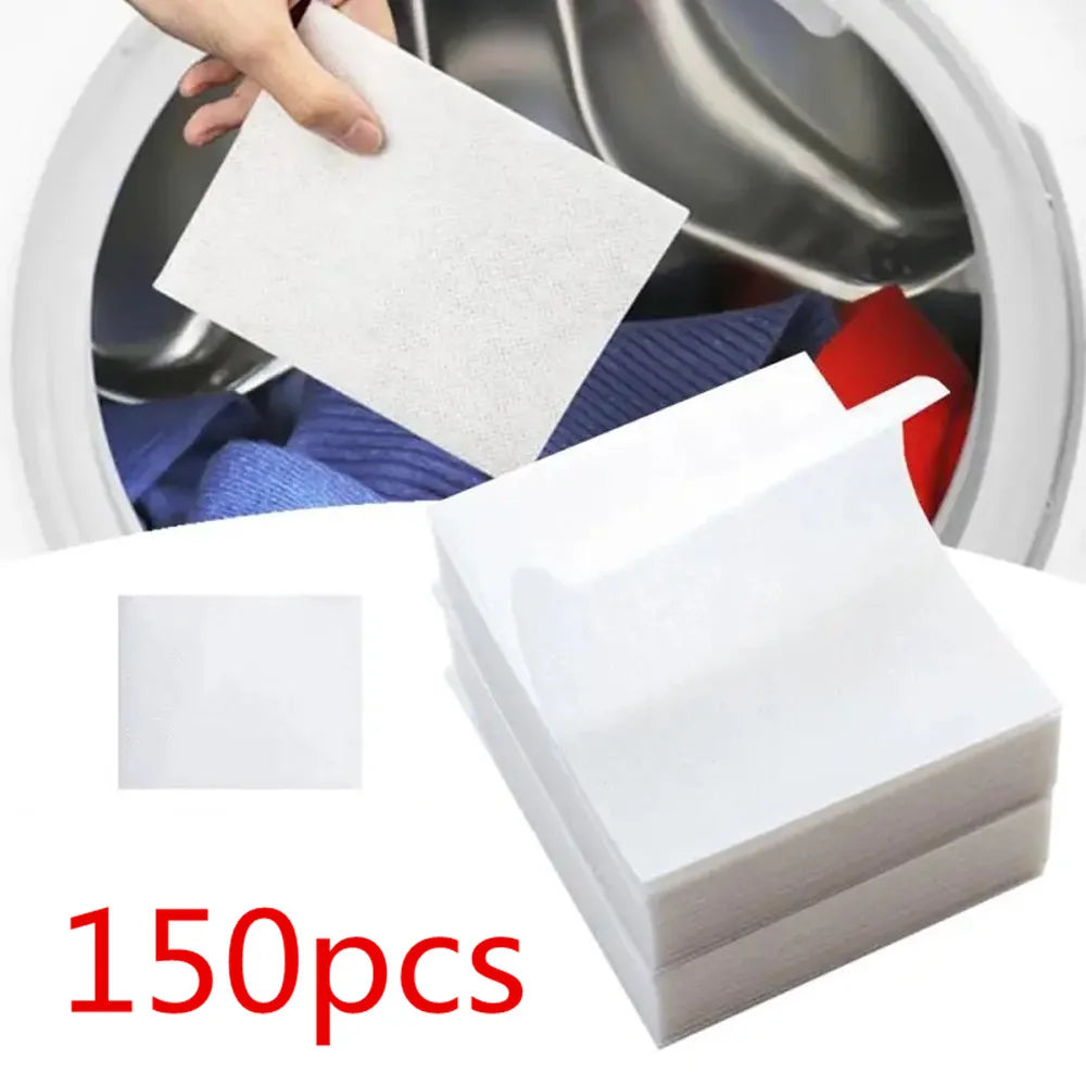 Color Catcher Laundry Sheets – Stain Absorbing Fabric for Mixed Washes