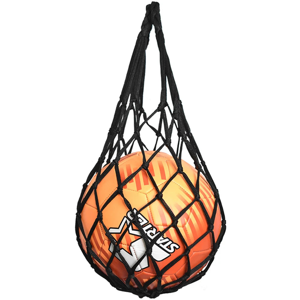 Sports Ball Mesh Bag – Adjustable Carrying Net for Basketball and Soccer