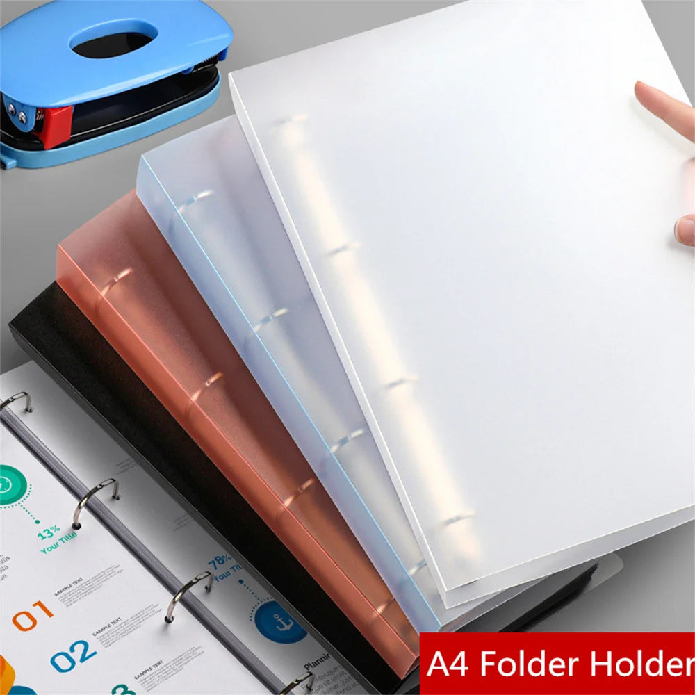 D-Ring Binder – Waterproof Office File Storage for Paper Documents