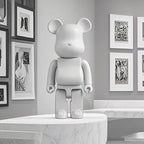 DIY Paint Bear Statue – 28cm Decorative Sculpture for Kids Birthday Gift