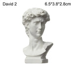 Mini Greek Mythology Bust – Plaster Sculpture for Art Drawing Practice
