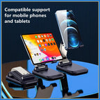 Foldable ABS Desktop Stand – Portable Holder for Mobile Phone and Tablet