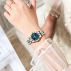 POEDAGAR Quartz Women's Watch – Stainless Steel Waterproof Date for Dress