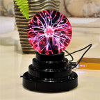 Magic Plasma Ball Lamp – Interactive Electrostatic Light for Kids Decor
