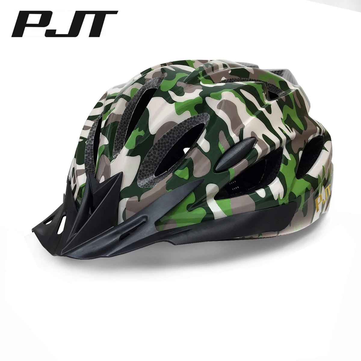 Lightweight Carbon Pattern Cycling Helmet – Breathable MTB Safety Gear