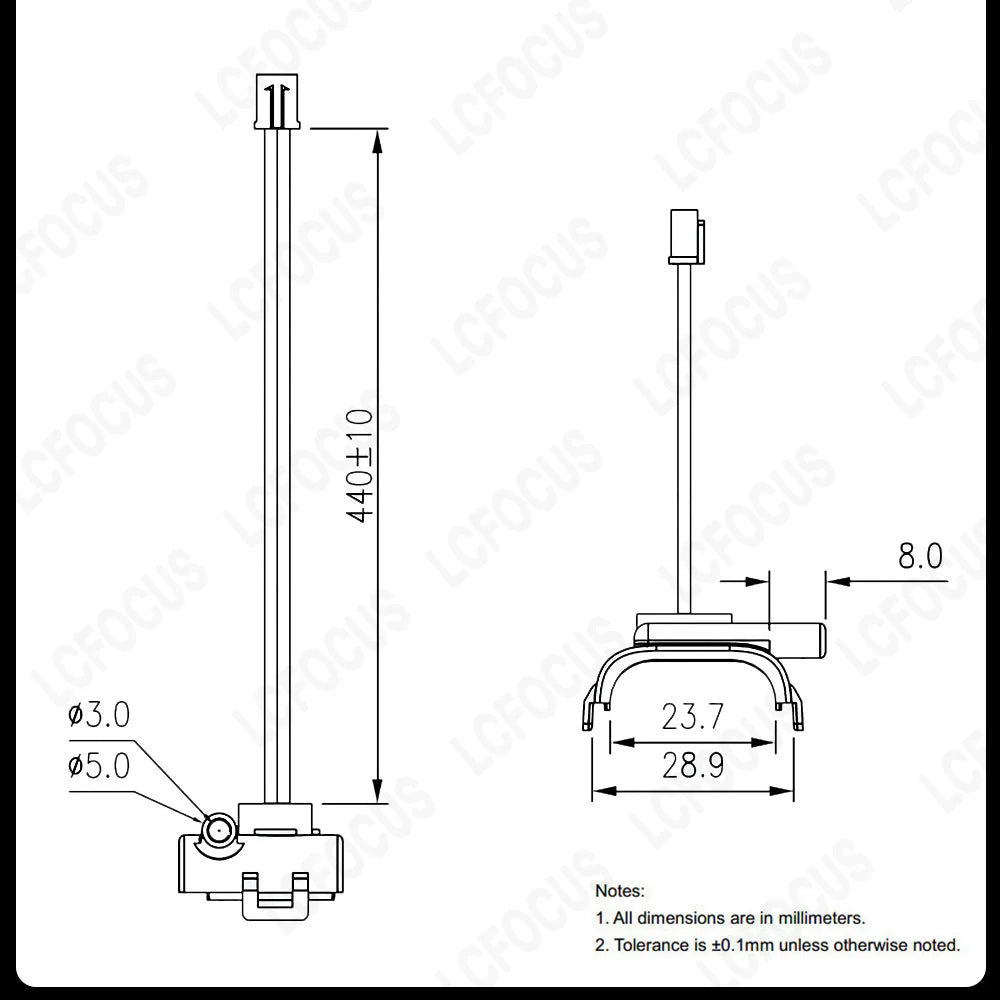 Deep UV UVC LED Lamp – 270nm-280nm Ultraviolet Light for Water Sterilization