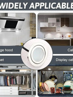 Stainless Steel LED Range Hood Light – DC 12V Lamp for Kitchen Stove Lighting