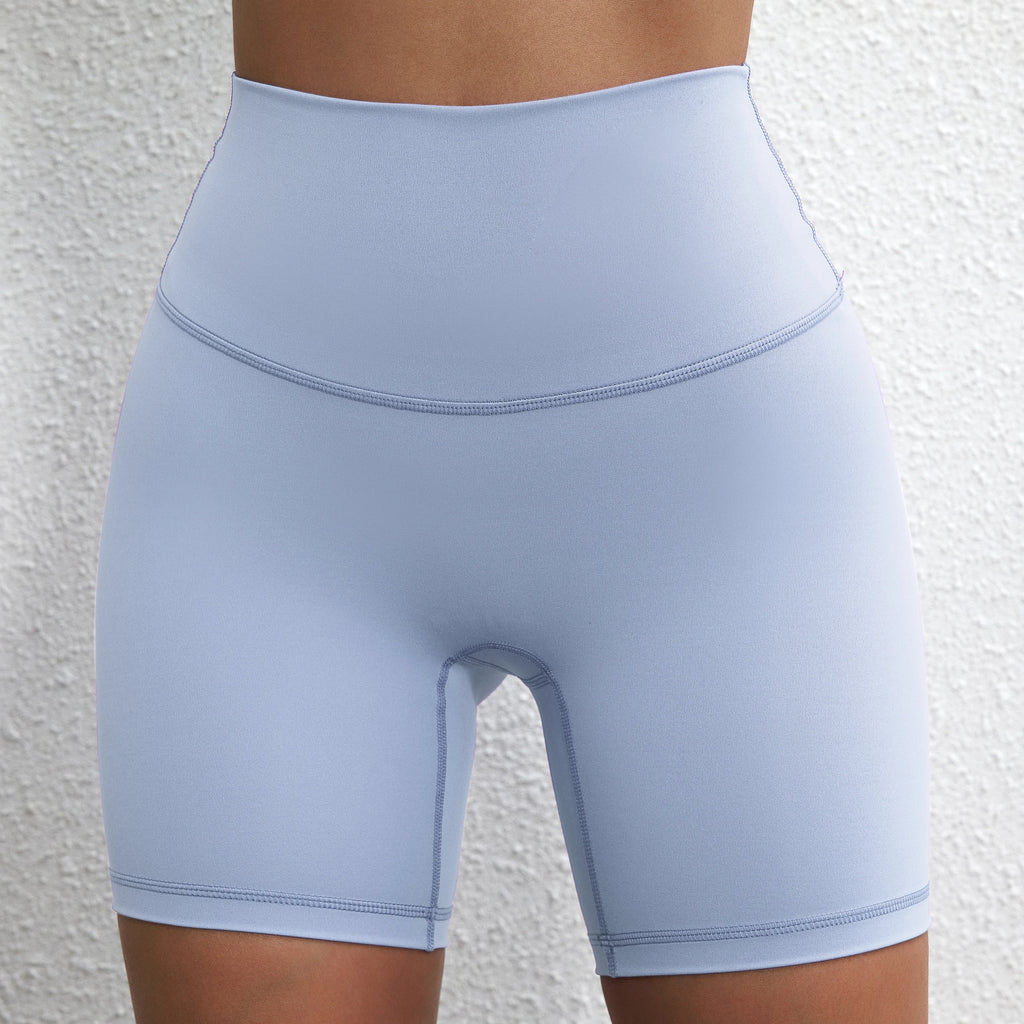 Compression Yoga Shorts – Moisture-Wicking Leggings for Gym and Cycling