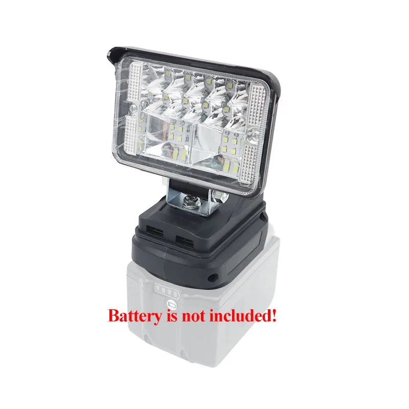 3 Inch LED Work Light – Portable Cordless Spotlight for Power Tool Batteries