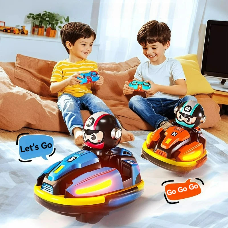 Electric RC Bumper Kart – Drift Crash Interactive Toy for Kids Outdoor Play