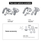 Zinc Alloy Toilet Seat Hinges – Replacement Mounting Hardware for Toilet Lids