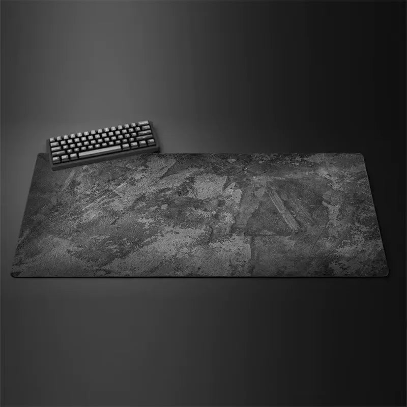 XXL Gray Desk Mat – 900x400mm Extended Mouse Pad for Gaming and Office