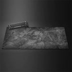 XXL Gray Desk Mat – 900x400mm Extended Mouse Pad for Gaming and Office