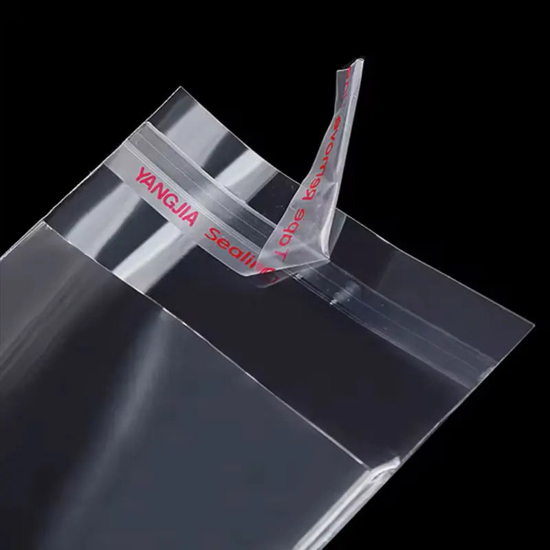 Self-Adhesive Cellophane Bags – Transparent Plastic Packaging for Jewelry Candy