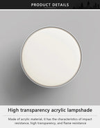 Bladeless Ceiling Fan Light – 6-Speed Remote Dimmable Fixture for Home Decor