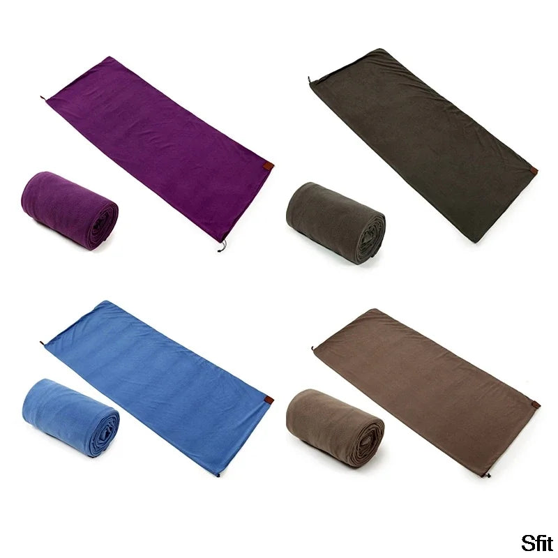 Polar Fleece Sleeping Bag – Ultra-light Thermal Liner for Outdoor Camping