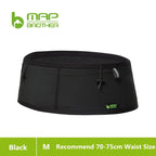 Woven Elastic Sports Waist Belt – Race Number Holder for Triathlon Marathon