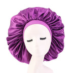 Extra Large Satin Sleep Bonnet – Silky Hair Protection for Curly Hair