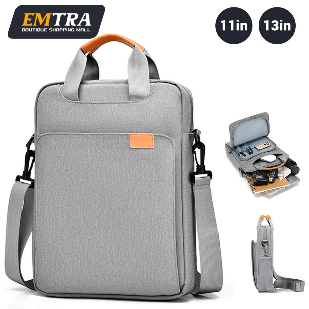 Tablet Crossbody Handbag – Protective Storage Case for 9.7-13 Inch Tablets