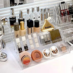 Acrylic Display Stand – Tiered Shelf for Nail Polish Perfume and Cosmetics