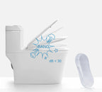 Self-Adhesive Toilet Seat Bumpers – Anti-Slip Cushion Pads for Bathroom