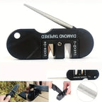 Portable Tungsten Carbide Sharpener – Ceramic Knife Tool for Outdoor Camping