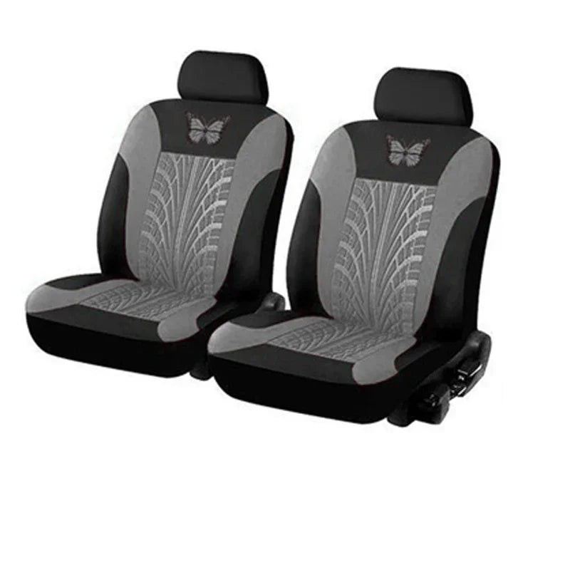 Butterfly Embroidered Car Seat Covers – Universal Auto Interior Accessories