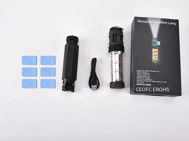 Rechargeable LED Camping Lantern – Mosquito Repellent Light for Outdoor Travel