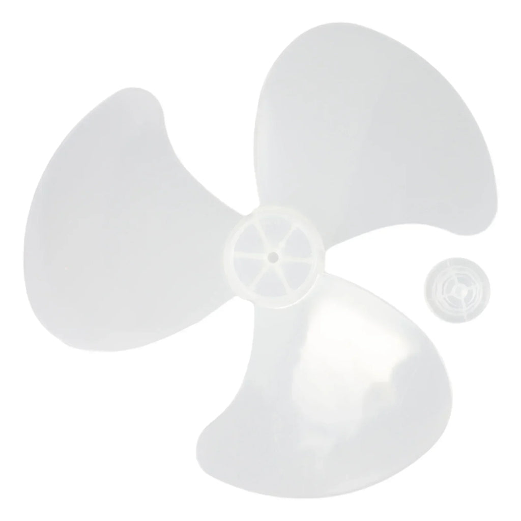 35cm Plastic Fan Blade – Three-Leaf Replacement for Pedestal or Table Fans