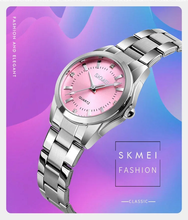 Minimalist Quartz Watch – Slim Analog Wristwatch for Women