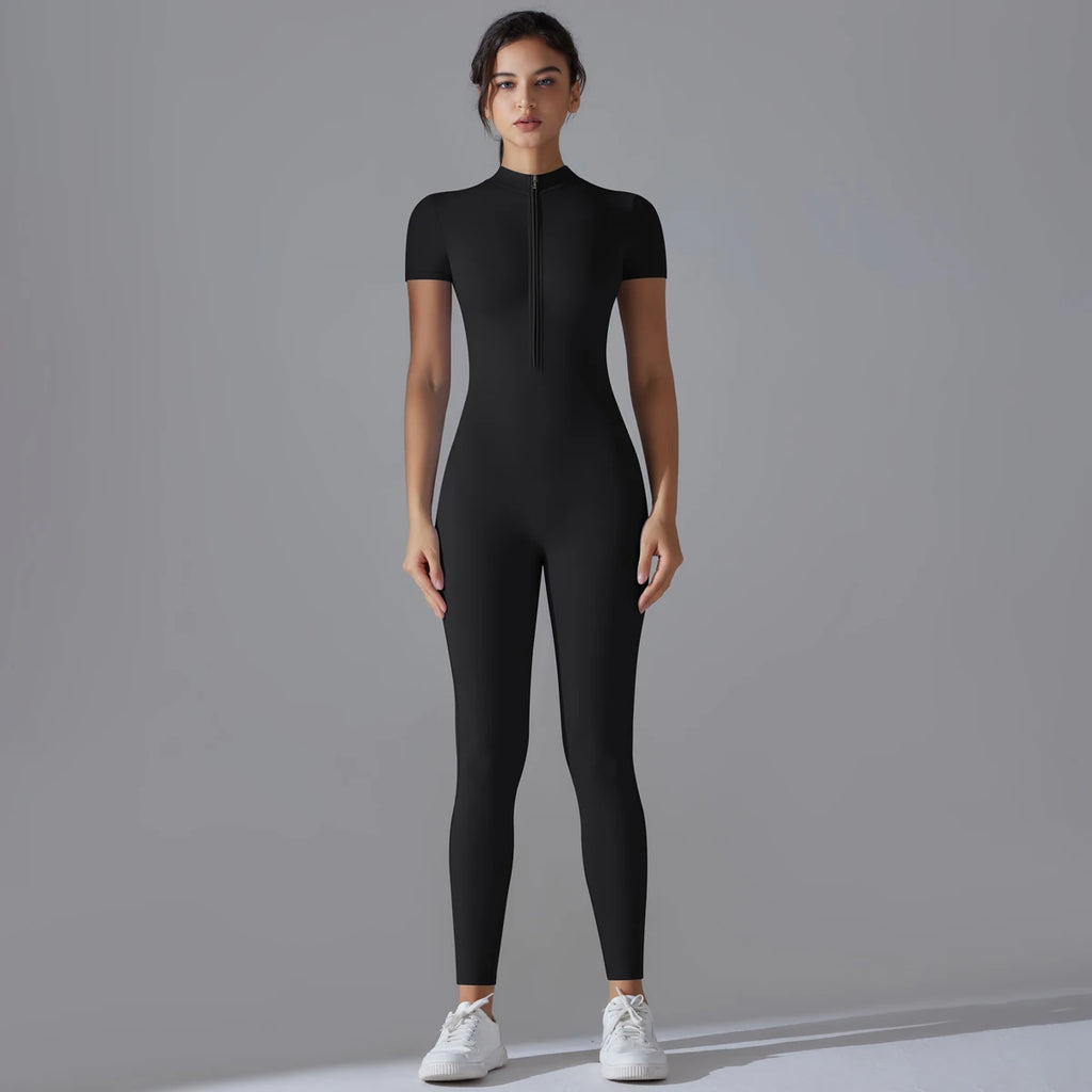 Women’s Fitness Bodysuit – Breathable Quick-Drying Fabric for Gym Workout