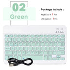 Wireless Bluetooth Keyboard and Mouse Set for iPad and Android Tablets