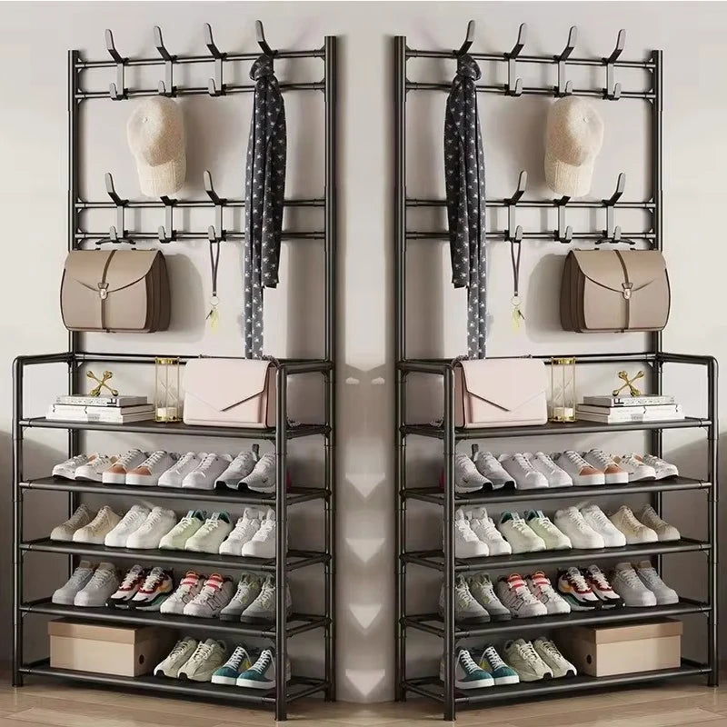 Multi-Layer Shoe Rack – Floor-Standing Organizer for Entryway and Closet Storage