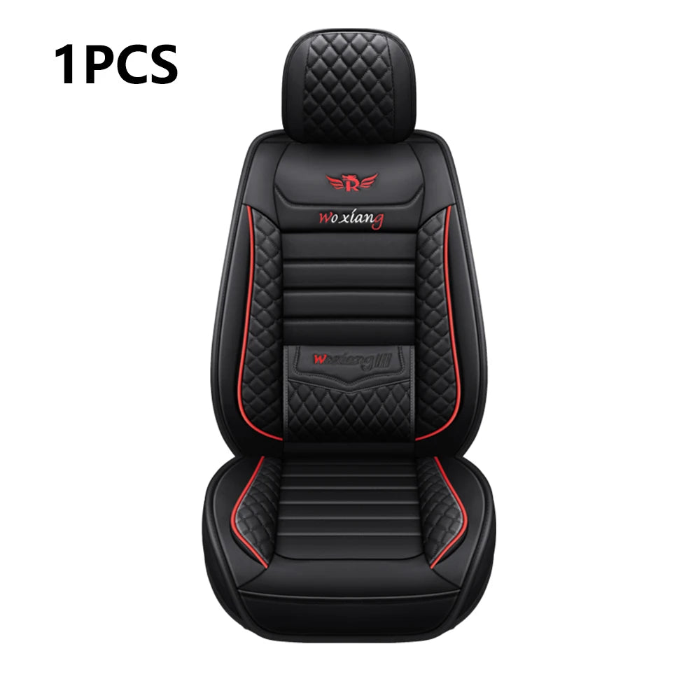 Faux Leather Car Seat Cover – Universal Waterproof Protector for Auto Interior