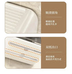 Wall Mounted Toilet Paper Holder – Double Layer Storage for Bathroom Organization