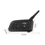 Motorcycle Bluetooth Helmet Intercom – Wireless Headset for Group Riding