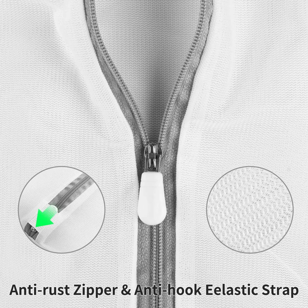 Mesh Laundry Washing Bag – Protective Clothing Organizer for Travel and Home