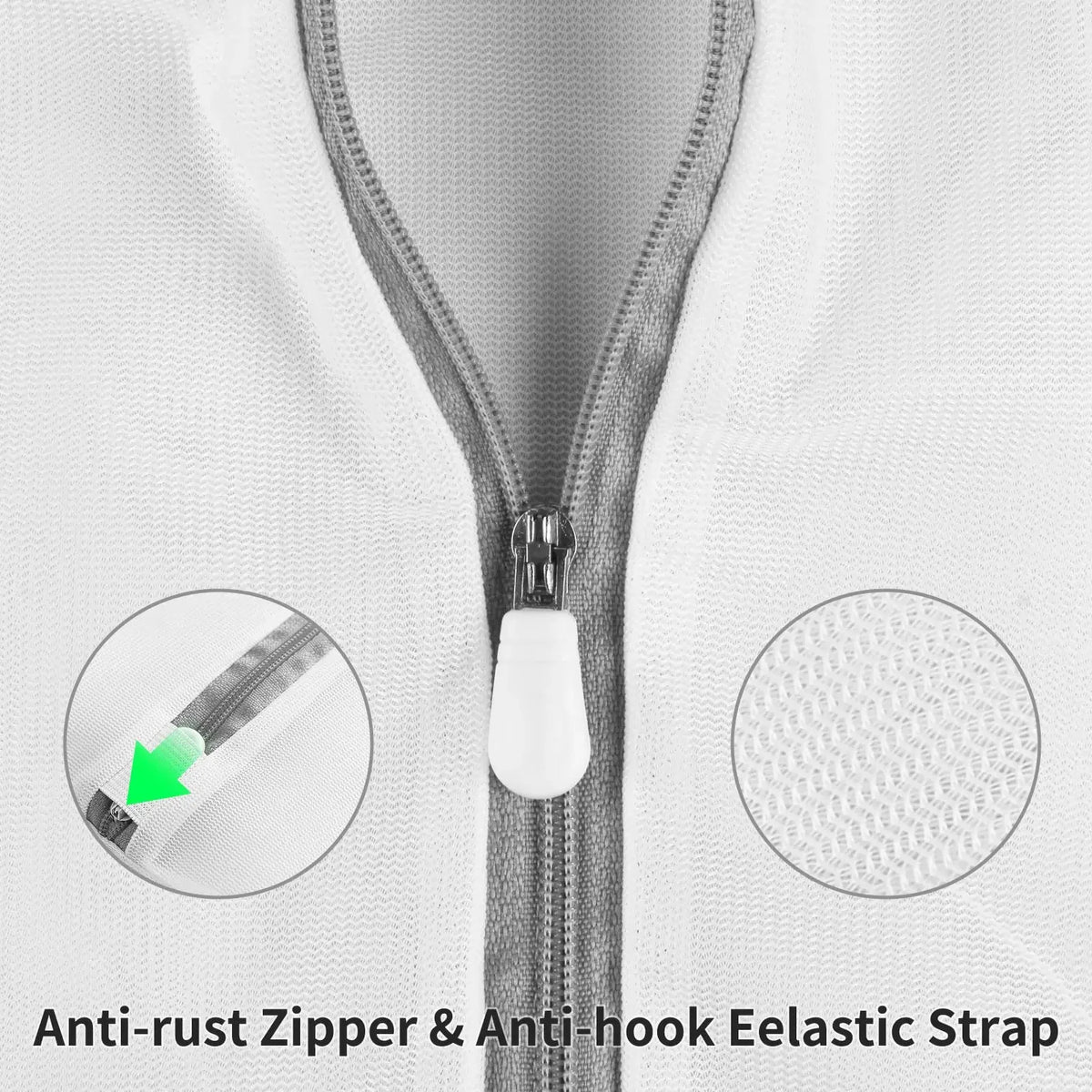 Mesh Laundry Washing Bag – Protective Clothing Organizer for Travel and Home