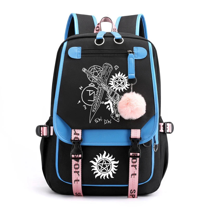Large Capacity Travel Backpack – Laptop School Bag for Men and Women