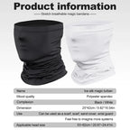 Breathable UV Face Gaiter – Sweat Absorbent Bandana for Outdoor Sports