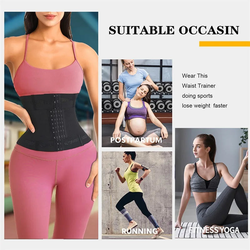Waist Trainer Body Shaper – Tummy Control Slimming Corset for Fitness