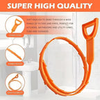 Drain Snake Hair Clog Remover – Flexible Sewer Tool for Bathroom Sink Blockages