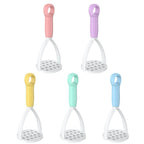 Potato Masher and Peeler Tool – Plastic Kitchen Crusher for Fruit Vegetables