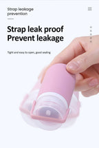 Refillable Silicone Travel Bottles – Leakproof Containers for Toiletries