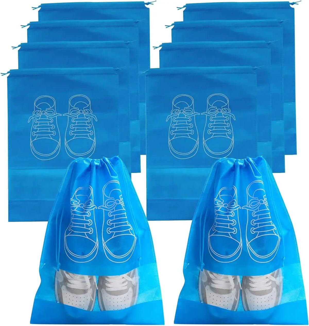 Non-Woven Shoe Storage Bags – Portable Dust-Proof Pouches for Travel and Home
